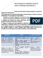 Guía de Estudio 1° Iii Periodo Naturales