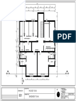 House Plan: Drawing No: Signature