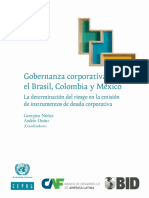 Gobernanza corporativa entre Brasil, México y Colombia. OCDE