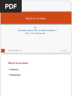 Shock in Neonates