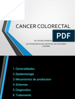 Cáncer colorrectal: factores de riesgo, síntomas y tratamiento