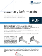 Esfuerzo y Deformación