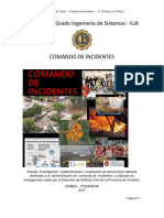 Proyecto Grado - Comando Incidentes - Podadera Gomez