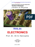 PHYS 331 Electronics
