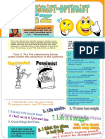 425 Pessimistoptimist Personality Quiz