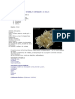 Minerales Formadores de Rocas