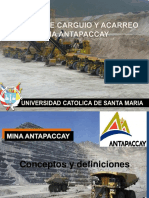 Clase N°5 Operación Minera Antapaccay 1