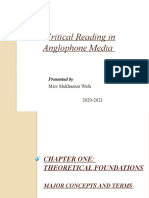 Critical Reading in Anglophone Media: Presented by