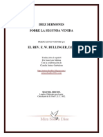 Diez Sermones Sobre La Segunda Venida. Por e.w. Bullinger