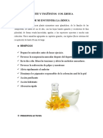 Aceite y Unguento Arnica