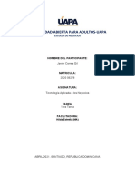 Tarea 1 Tecnologia Aplicada A Los Negocios