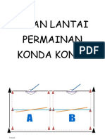 Pelan Lantai Permainan Konda Kondi