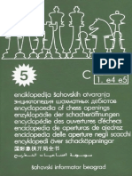 Aleksandar Matanovic, Zdenko Krnic - Encyclopaedia of Chess Openings, Volume C -Šahovski Informator (2006)