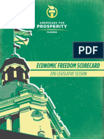 Economic Freedom Scorecard: 2016 Legislative Session