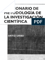 Ortiz Uribe Frida Gisela - Diccionario De Metodologia De La Investigacion Cientifica