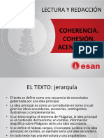 Semana 2. Coherencia. Cohesión. Acentuación