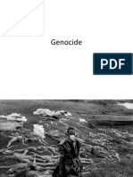 Genocide: Arash Kalayeh Mr. Schurtz English 12 AP Period 3 3 March 2010