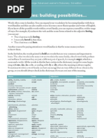 Word families building possibilities...