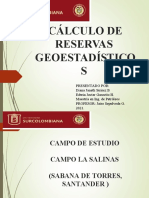 Taller 2 Calculo de Reservas Yacimientos Eyd