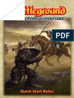 Battleground Fantasy Warfare Quick Start Rules