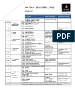 2018 Work Plan Year 9 Ext Sem 1