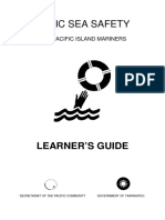 Basic Sea Safety: Learner'S Guide