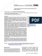 Evaluation of Clinical Nursing Practice Programme With Preceptorship Supervision (Stake's Countenance Evaluation Model)