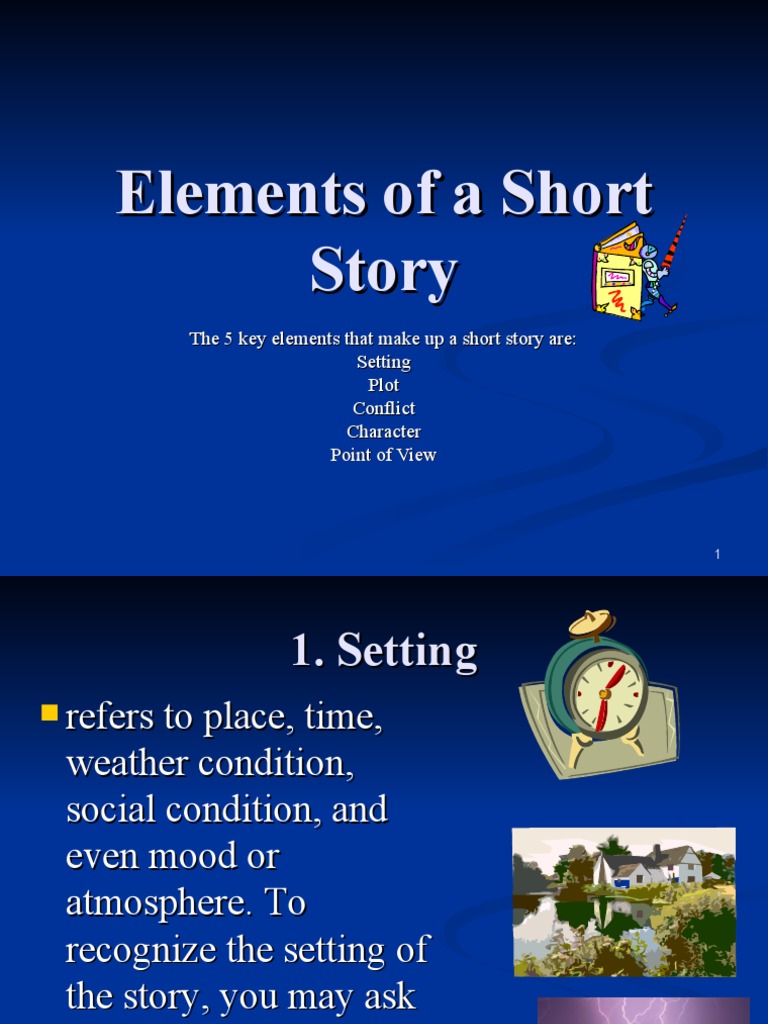 Key Elements of a Short Story | PDF | Plot (Narrative)
