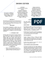 Diodo Zener: Características y aplicaciones
