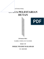 Makalah Upaya Pelestarian Hutan