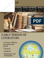 Overview of Literary Periods and Movements