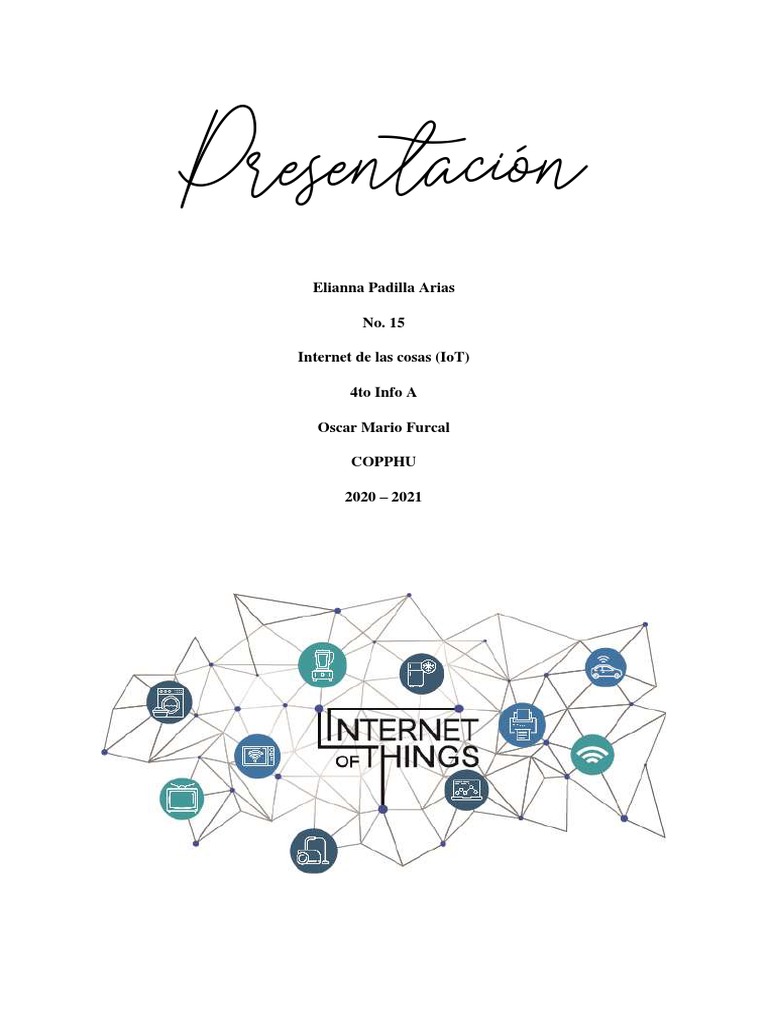Impacto y Aplicaciones del IoT | PDF | Internet de las Cosas | Internet
