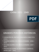CHINA 1921 - 1949