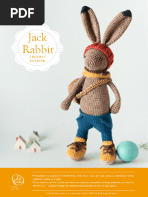 Jack Rabbit: Crochet Pattern