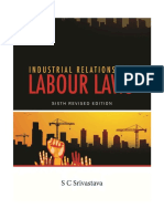 SC Srivastava-Industrial Relations and Labour Laws, 6th Edition