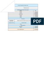 Formato Presupuesto-Proyecto Sociales Sep 1 de 2014
