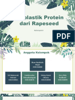 Bioplastik Protein dari Rapeseed - Kelompok 6