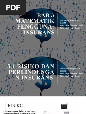 Mat T5 Kssm Bab 3 Matematik Pengguna Insurans Zila Khalid Pdf
