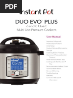 Instant Pot Duo Evo Plus Full Manual 20190923