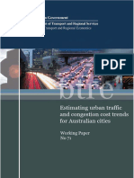 Estimating Urban Traffic