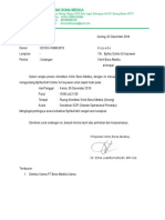 Undangan Sosialisasi SOP Bona Medika Serang