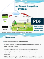 IOT Based Smart Irrigation System: Guided By: Dr. J.V.Suthar Presented By: Krishna Vala