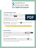Getting The Most Out of Your Interactive Digital Documents
