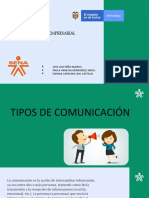 Presentacion Tipos de Comunicacion