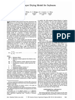 Thin-Layer Drying Model For Soybeans