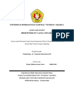 Hemoptisis Et Causa TB Paru: Universitas Pembangunan Nasional "Veteran" Jakarta