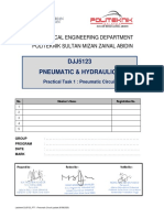 DJJ5123 Pneumatic & Hydraulics: Mechanical Engineering Department Politeknik Sultan Mizan Zainal Abidin