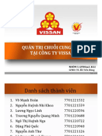 Thuyết Trình - Quản Trị Chuỗi Cung Ứng Tại Công Ty VISSAN - 936491