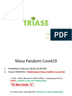 TRIASE Puskesmas Masa Pandemi