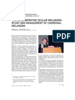 The Collaborative Ocular Melanoma Study and Management of Choroidal Melanoma